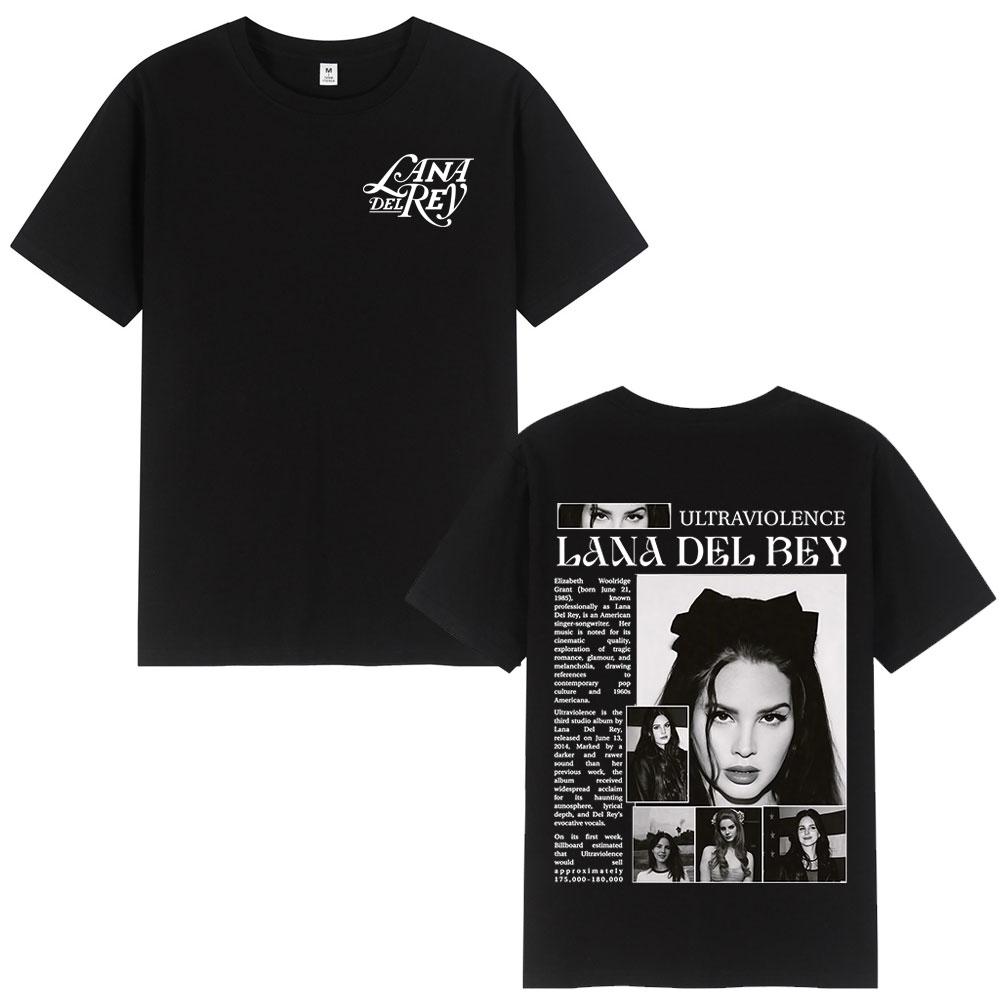 Singer Lana Del Rey T Shirts Men Women Clothing 100% Cotton Short Sleeve Oversized T Shirt Fashion Harajuku T-shirt Streetwear 5XL різнокольоровий
Singer Lana Del Rey T Shirts Men Women Clothing 100% Cotton Short Sleeve Oversized T Shirt Fashion Harajuku T-shirt Streetwear 5XL різнокольоровий
