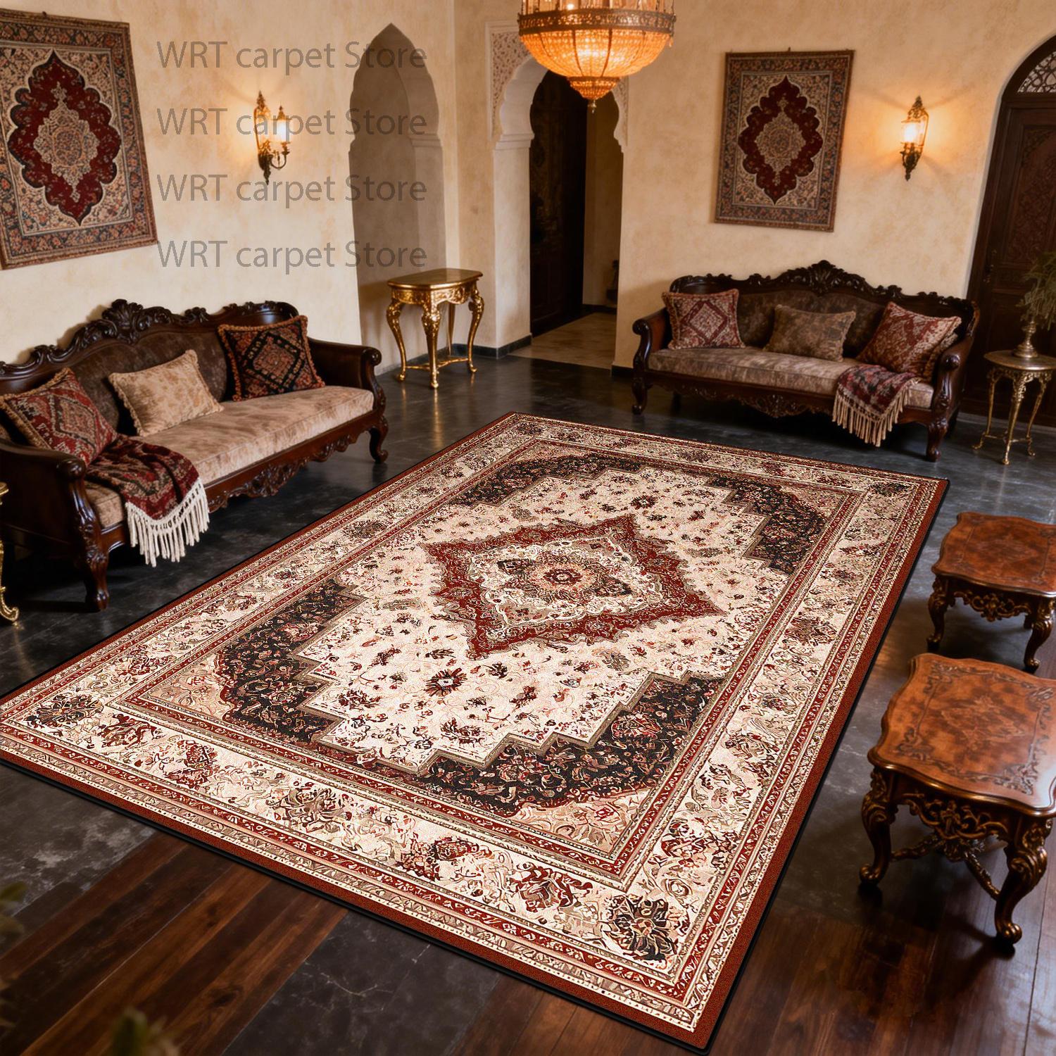 Bohemian Retro CARPET FOR Living Room American Style Ethnic Decoration Soft Large Rugs Bedroom Washable Floor Mat Customizable 60x90cm
Bohemian Retro CARPET FOR Living Room American Style Ethnic Decoration Soft Large Rugs Bedroom Washable Floor Mat Customizable 60x90cm