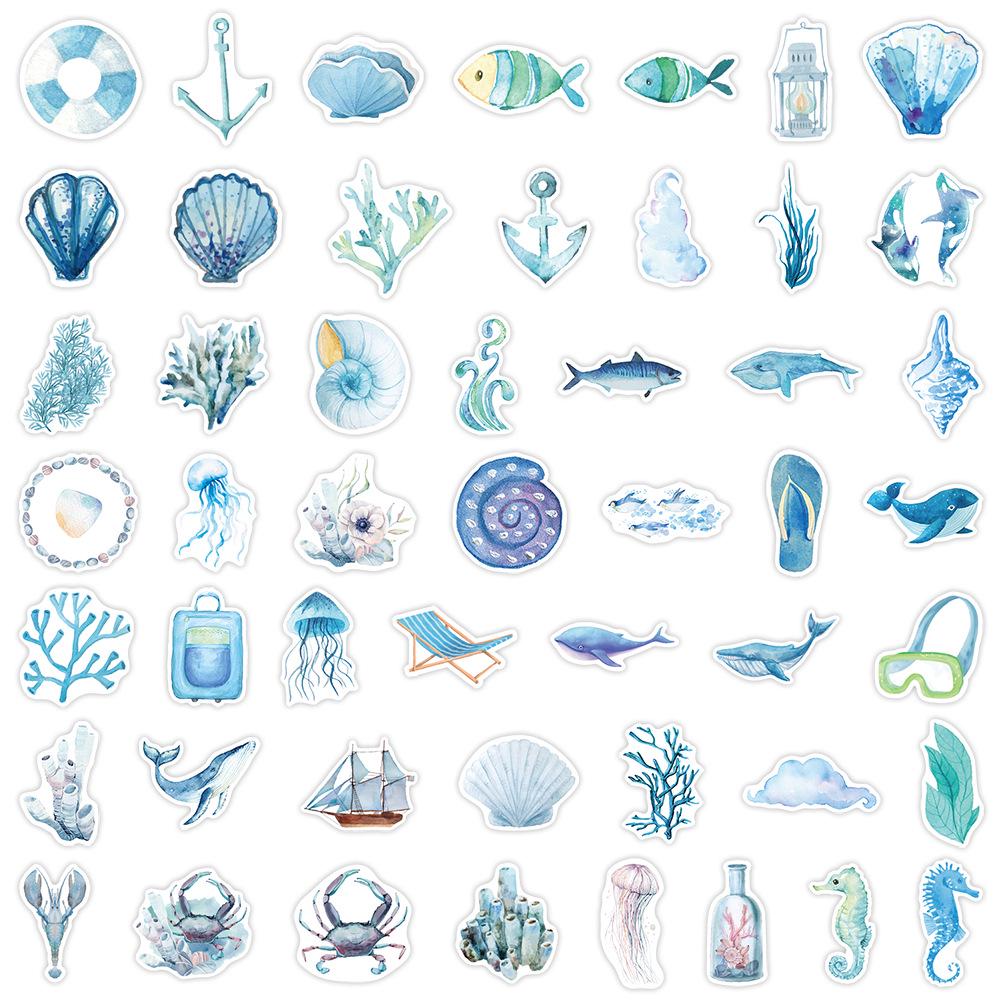 50 Ocean Cartoon Waterproof Stickers for Notebooks, Phones, and Water Bottles
50 Ocean Cartoon Waterproof Stickers for Notebooks, Phones, and Water Bottles