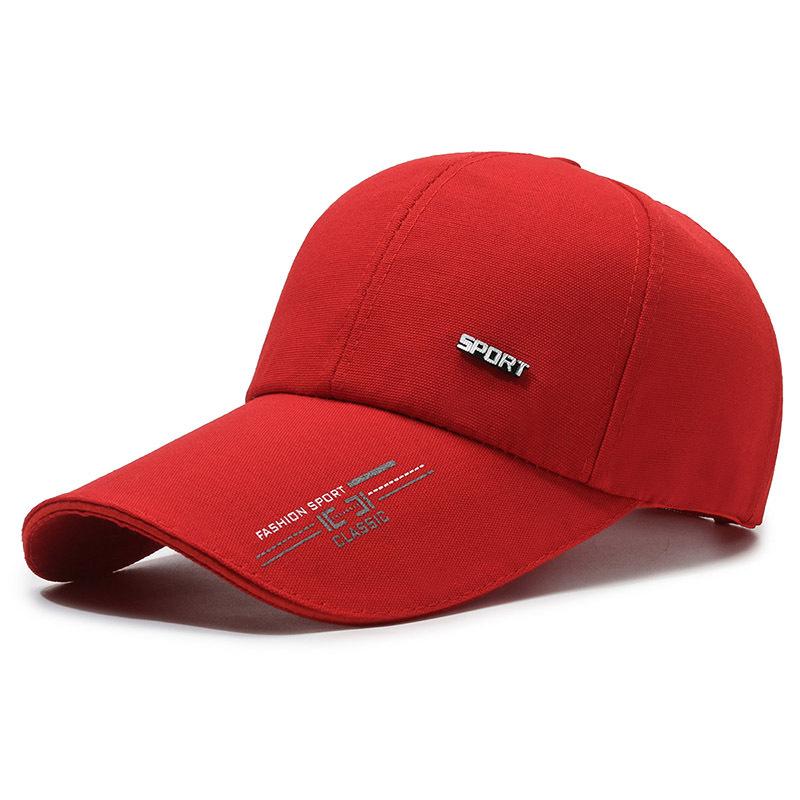 Unisex Casual Baseball Cap Adjustable Sun Protection Hat with SPORT Label and Brim Print One size fits all червоний
Unisex Casual Baseball Cap Adjustable Sun Protection Hat with SPORT Label and Brim Print One size fits all червоний
