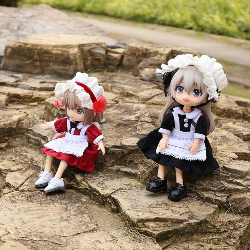 Handmade Maid Dresses Fashion Doll Clothes Skirt for 1/11 OB11 Dolls/for 1/12 BJD Dolls червоний
Handmade Maid Dresses Fashion Doll Clothes Skirt for 1/11 OB11 Dolls/for 1/12 BJD Dolls червоний