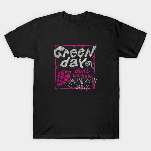Men Black Print T-shirt Green Day Pink American Idiot Punk Rock No-Cut Transfer Paper Print Cotton Tshirt M
Men Black Print T-shirt Green Day Pink American Idiot Punk Rock No-Cut Transfer Paper Print Cotton Tshirt M