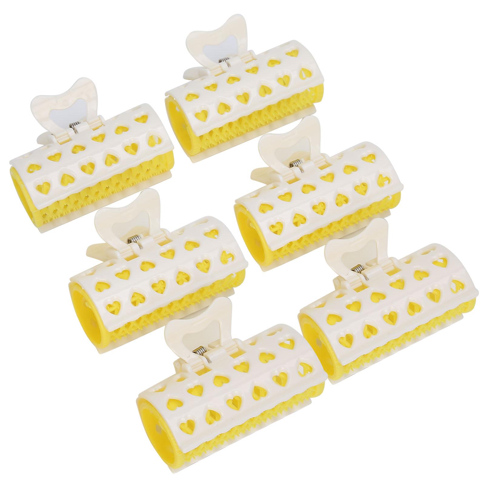 6pcs/set Hair Roller Clamps Curler Portable DIY Hairdressing Tools for Home Salon Use 1.2x2.8in
6pcs/set Hair Roller Clamps Curler Portable DIY Hairdressing Tools for Home Salon Use 1.2x2.8in