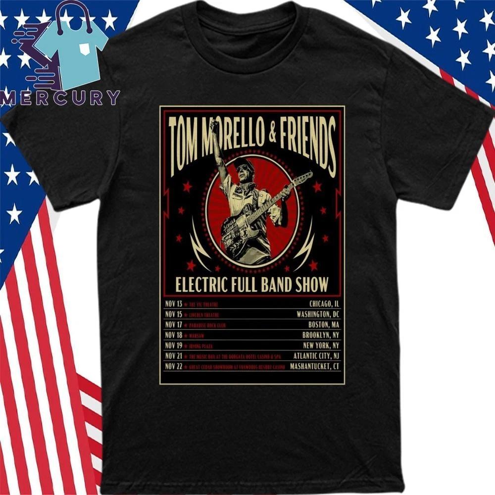 Tom Morello 2025 Electric Full Band Tour Poster Shirt S
Tom Morello 2025 Electric Full Band Tour Poster Shirt S