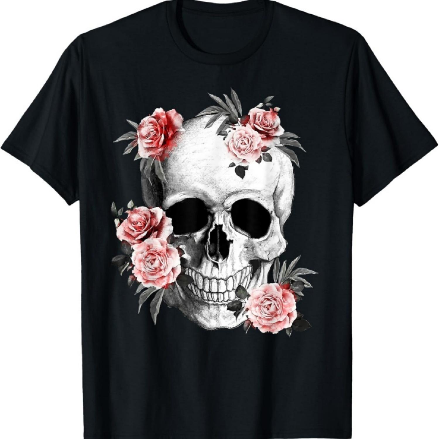 Floral Sugar Skull Rose Flowers Mycologist Gothic Goth T-Shirt XXXXXL чорний
Floral Sugar Skull Rose Flowers Mycologist Gothic Goth T-Shirt XXXXXL чорний