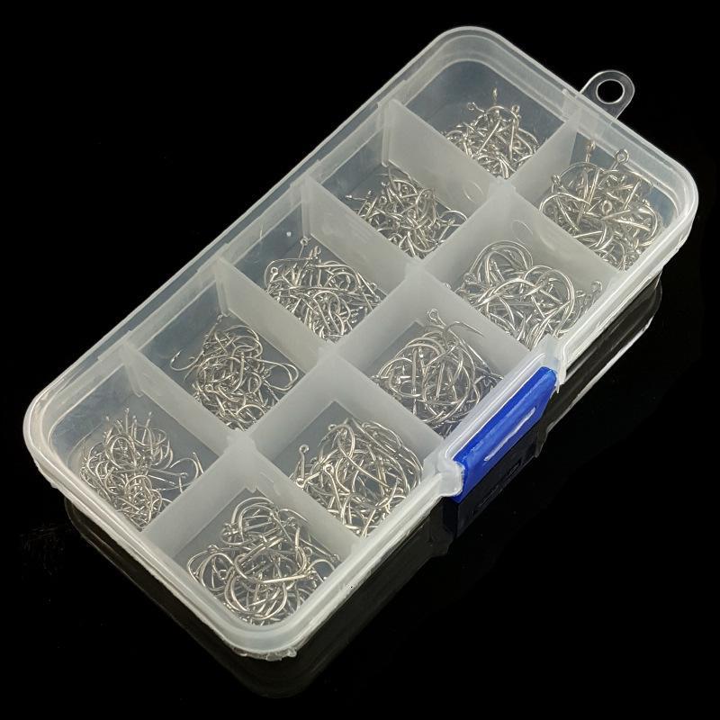 500PCS Small High-Carbon Steel Barbed Fishing Hooks with Holes, Powerful Hooks That Can Adapt to Various Fishing Environments
500PCS Small High-Carbon Steel Barbed Fishing Hooks with Holes, Powerful Hooks That Can Adapt to Various Fishing Environments