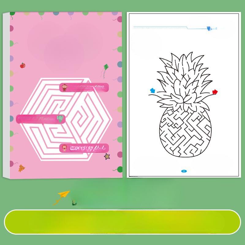 Детская обучающая книга-лабиринт для концентрации внимания, развивающее мышление, игра-головоломка, игрушки для развития интеллекта Challenge
Детская обучающая книга-лабиринт для концентрации внимания, развивающее мышление, игра-головоломка, игрушки для развития интеллекта Challenge