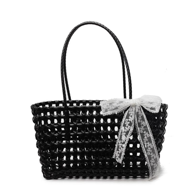 2025 Summer Essential New PVC Woven Square Shoulder Bags Large Capacity Solid Hollow Out Exquisite Casual Handbags for Women чёрный
2025 Summer Essential New PVC Woven Square Shoulder Bags Large Capacity Solid Hollow Out Exquisite Casual Handbags for Women чёрный