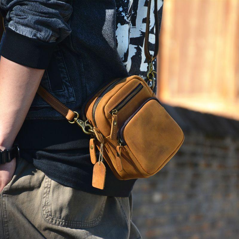 Оригинальная многосекционная ретро-сумка для телефона из кожи Crazy Horse Crazy Horse Leather Classic Brown
Оригинальная многосекционная ретро-сумка для телефона из кожи Crazy Horse Crazy Horse Leather Classic Brown