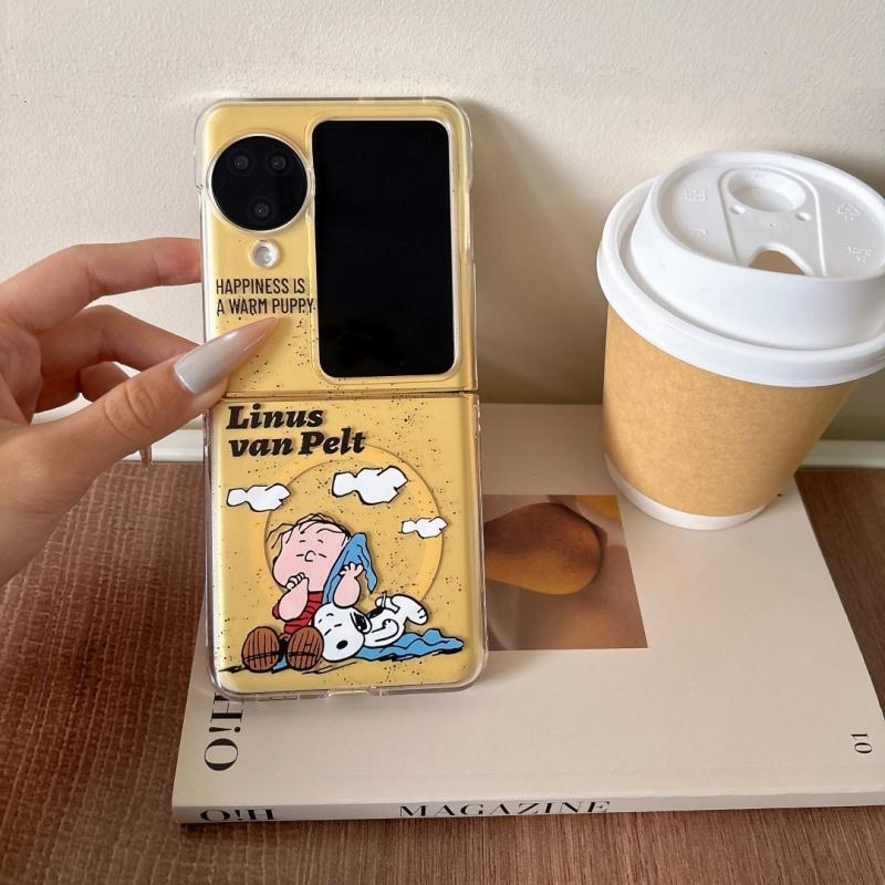 Luxury Cute splash-ink Funny Snoopy Folding Magsafe Wireless Charge Phone Case For OPPO Find N3Flip N2Flip Magnetic Holder OPPO Find N2Flip
Luxury Cute splash-ink Funny Snoopy Folding Magsafe Wireless Charge Phone Case For OPPO Find N3Flip N2Flip Magnetic Holder OPPO Find N2Flip