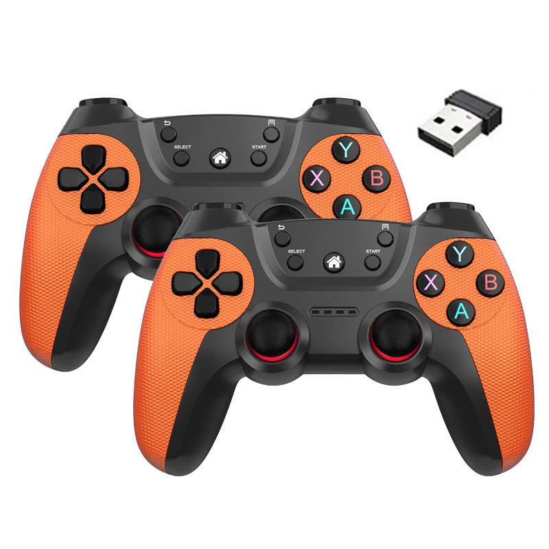 Wireless Doubles Game Controller For Linux/Android Phone For Game Box Game Stick Pc Smart Tv Box 2.4G Gamepad Joystick one size помаранчевий
Wireless Doubles Game Controller For Linux/Android Phone For Game Box Game Stick Pc Smart Tv Box 2.4G Gamepad Joystick one size помаранчевий
