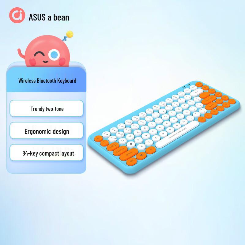 ASUS Adol KW101 Wireless Bluetooth Keyboard
ASUS Adol KW101 Wireless Bluetooth Keyboard