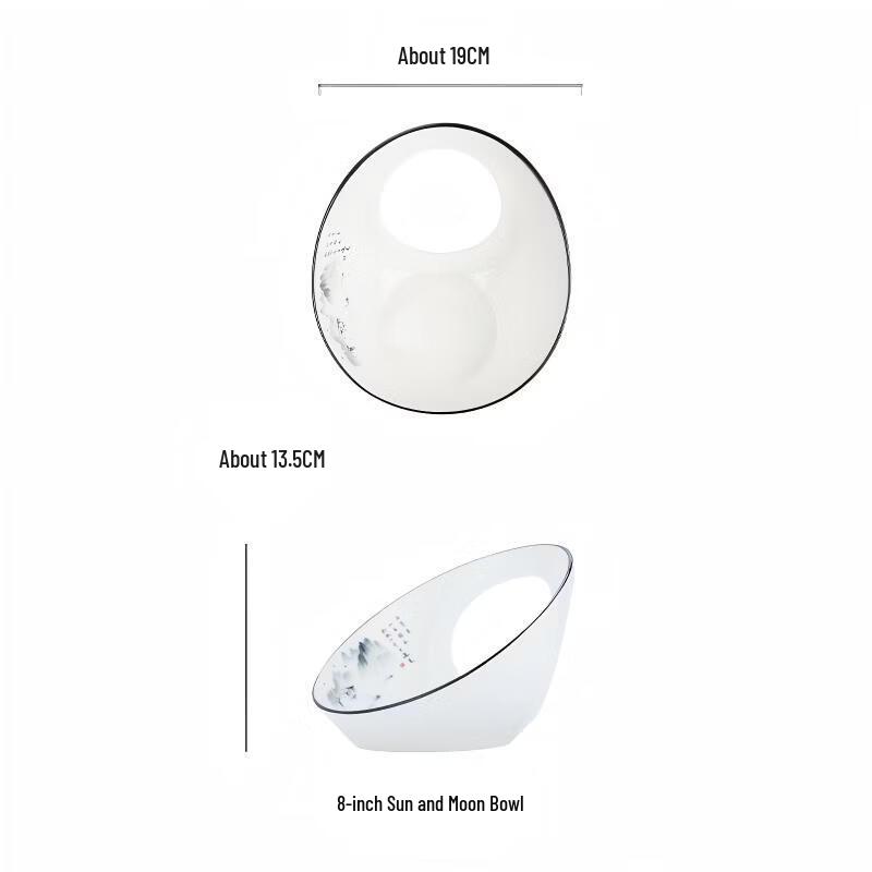 Stylish Chinese Ceramic Serving Bowls 8-inch
Stylish Chinese Ceramic Serving Bowls 8-inch