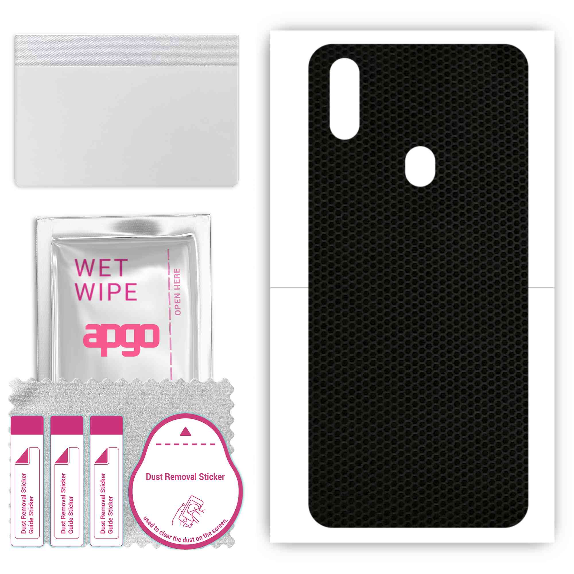 apgo Protective Skin Sticker for the back compatible with Oukitel U23, Wrap Film, Foil, Vinyl - Pattern Matrix
apgo Protective Skin Sticker for the back compatible with Oukitel U23, Wrap Film, Foil, Vinyl - Pattern Matrix