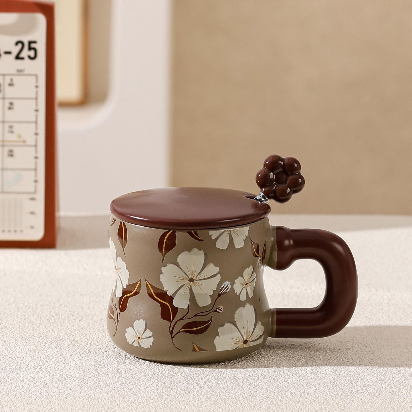 Creative Pink Heart Ceramic Coffee Cup with Cute Spoon - Fairy Essential Souvenir Tableware.
Creative Pink Heart Ceramic Coffee Cup with Cute Spoon - Fairy Essential Souvenir Tableware.
