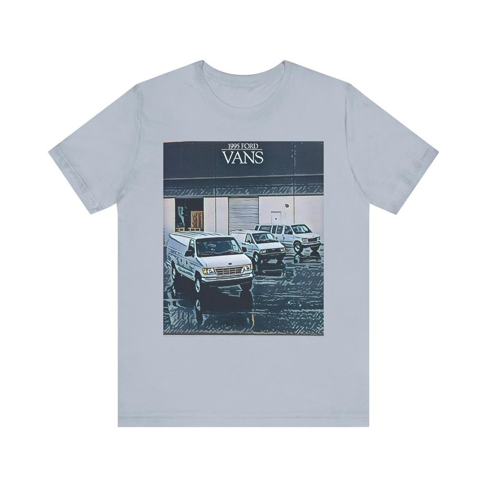 1995 Ford Vans Art Graphic Print Crewneck Unisex Short Sleeve Tee Shirt Gift NEW 2XL
1995 Ford Vans Art Graphic Print Crewneck Unisex Short Sleeve Tee Shirt Gift NEW 2XL