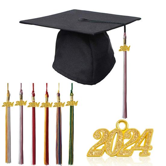 Yousheng 2024 Выпускная шляпа PhD с кисточкой и золотыми подвесками в виде даты Легкий металлический кулон с датой Изысканный аксессуар для выпускного
Yousheng 2024 Выпускная шляпа PhD с кисточкой и золотыми подвесками в виде даты Легкий металлический кулон с датой Изысканный аксессуар для выпускного