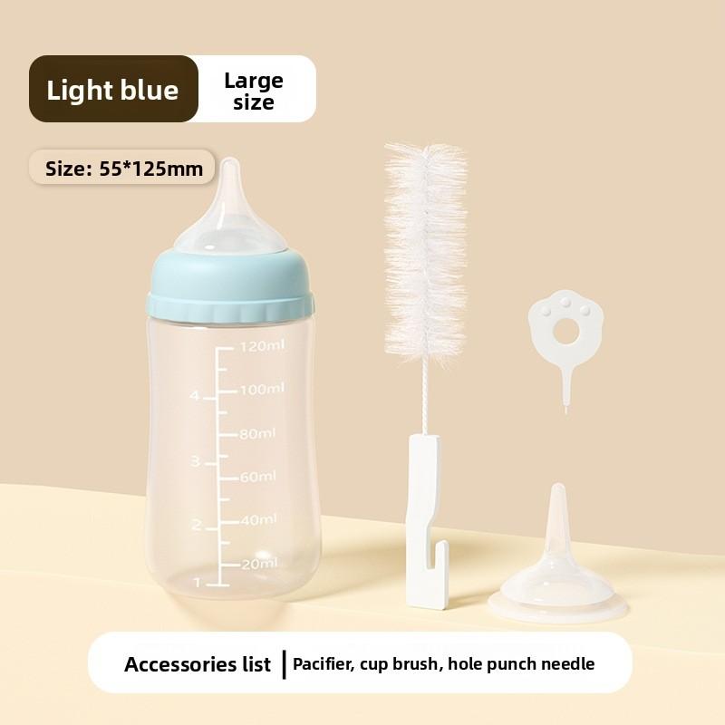 Anti-choking and Bite-resistant Pet Baby Bottle Silicone Nipple - Specially Designed for Feeding Kittens and Puppies 120ml синий
Anti-choking and Bite-resistant Pet Baby Bottle Silicone Nipple - Specially Designed for Feeding Kittens and Puppies 120ml синий