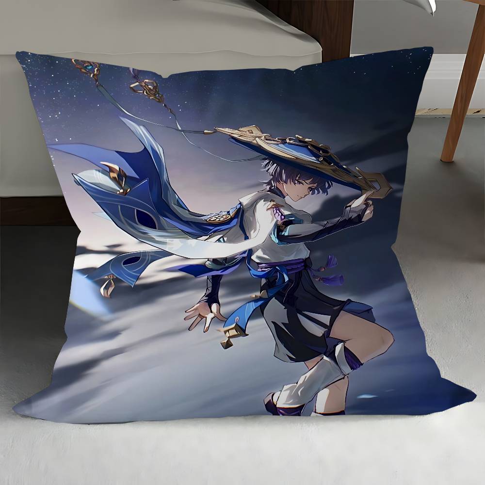 Genshin Impact Скарамучча Наволочка Чехол для подушки Обивка Диванная подушка Домашний декор Наволочка 12x12Inch
Genshin Impact Скарамучча Наволочка Чехол для подушки Обивка Диванная подушка Домашний декор Наволочка 12x12Inch