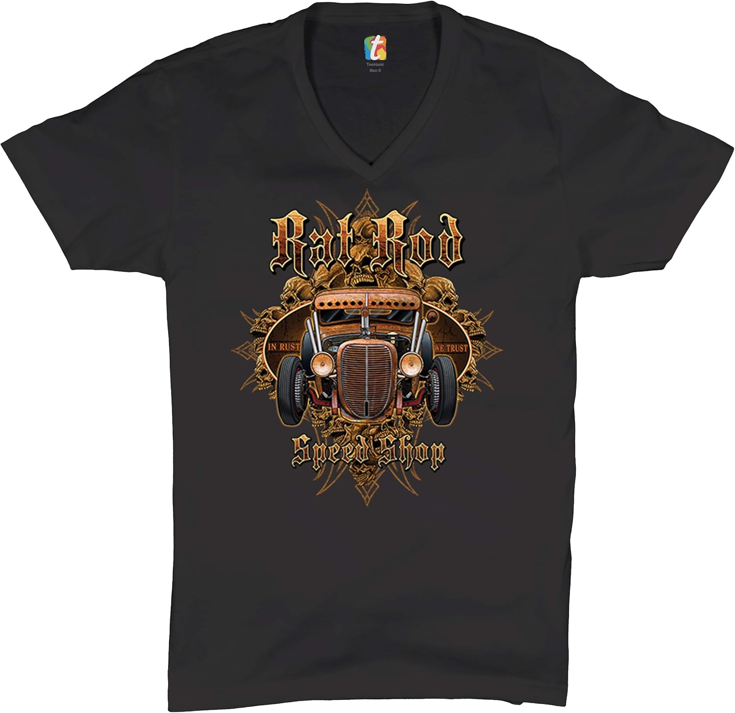Rat Rod in Rust We Trust V-Neck T-Shirt Retro Hot Rod Route 66 Old School Tee 5XL різнокольоровий
Rat Rod in Rust We Trust V-Neck T-Shirt Retro Hot Rod Route 66 Old School Tee 5XL різнокольоровий
