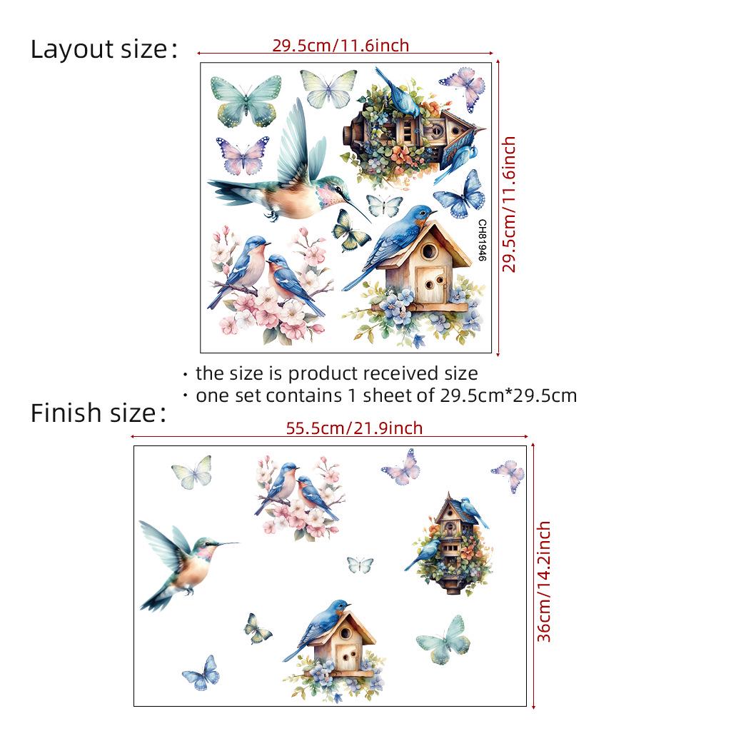 Синяя колибри наклейка на стену CH81946, Съемная и стильная
Синяя колибри наклейка на стену CH81946, Съемная и стильная