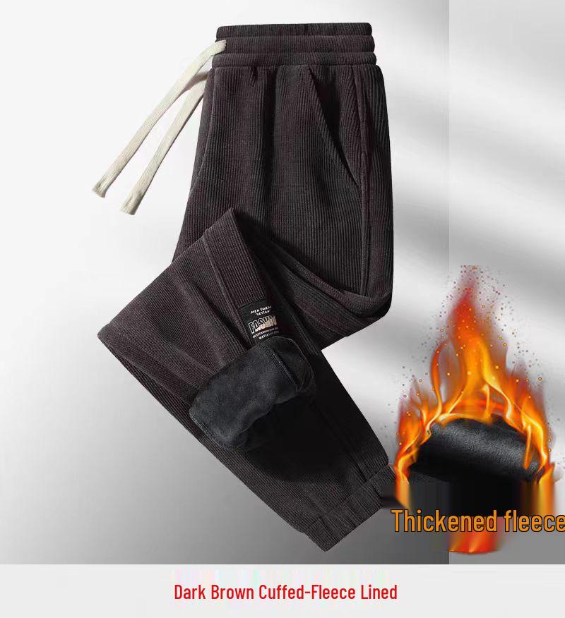 Boys Fleece-Lined Jogger Pants, Thickened One-Piece, Winter Casual Wear 2024 140 cm
Boys Fleece-Lined Jogger Pants, Thickened One-Piece, Winter Casual Wear 2024 140 cm