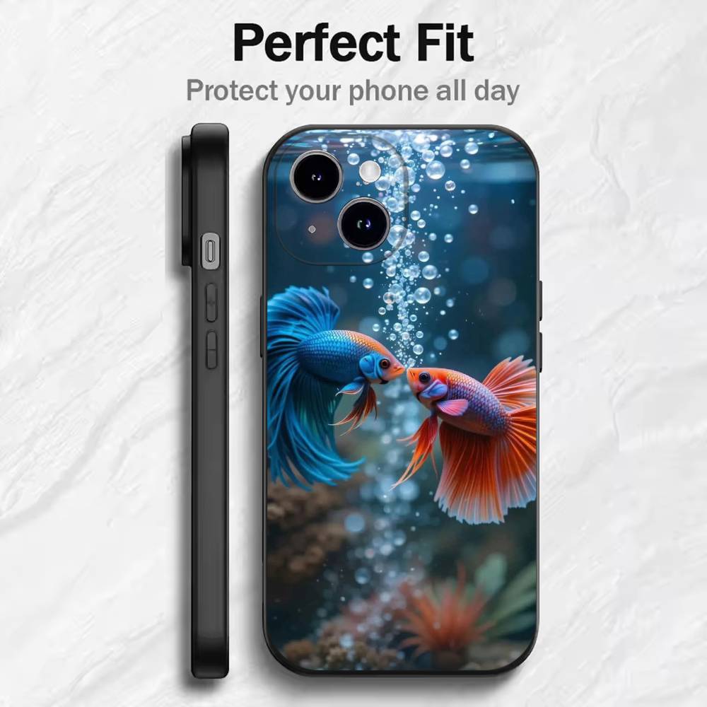 Fishes Case Phone Case For 17 16 15 14 13 12 11 Mini XS XR X 6S 6 Pro Max Plus Black Soft Cover iPhone12PROMAX
Fishes Case Phone Case For 17 16 15 14 13 12 11 Mini XS XR X 6S 6 Pro Max Plus Black Soft Cover iPhone12PROMAX