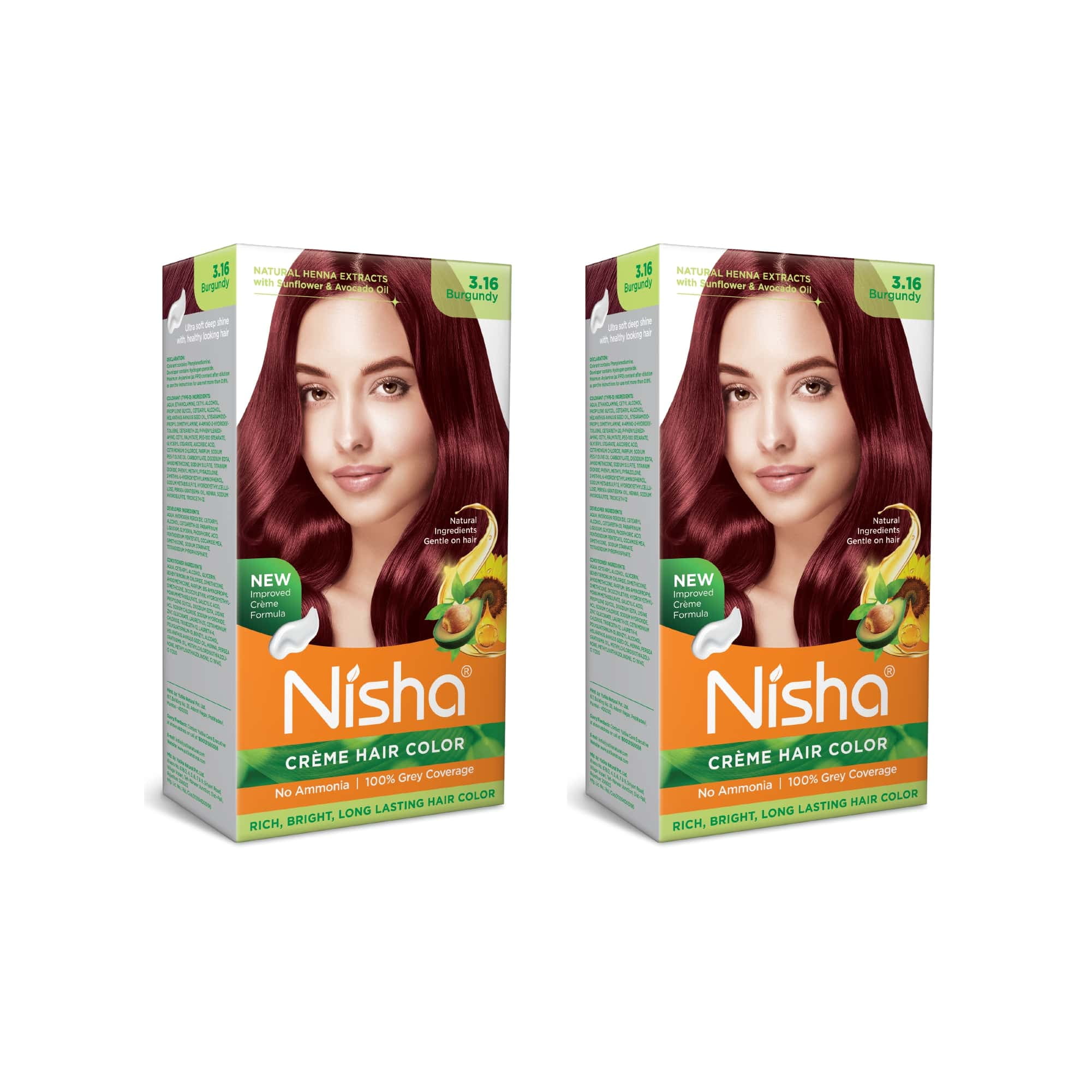 Nisha Crème Hair Color, Стойкая краска для волос бордового цвета, 100% покрытие седины, без аммиака, бордовый, 4,23 унции (Упаковка из 2 шт.)
Nisha Crème Hair Color, Стойкая краска для волос бордового цвета, 100% покрытие седины, без аммиака, бордовый, 4,23 унции (Упаковка из 2 шт.)