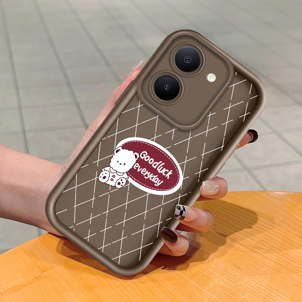 Мягкий силиконовый квадратный чехол с рисунком лестницы для телефона, полное покрытие, противоударный защитный резиновый чехол для камеры для Vivo Vivo Y28 5G коричневый
Мягкий силиконовый квадратный чехол с рисунком лестницы для телефона, полное покрытие, противоударный защитный резиновый чехол для камеры для Vivo Vivo Y28 5G коричневый