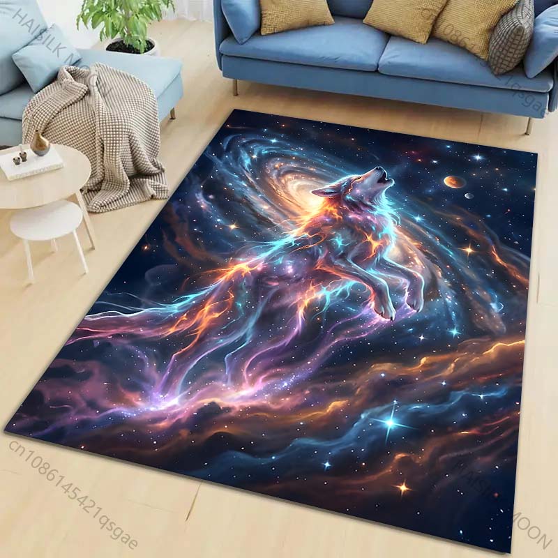 New product Cosmic wolf in space Carpet for Living Room Bedroom Bedside Floor Mat Cloakroom Children Playing Mat Area Rug 40cm x 60cm
New product Cosmic wolf in space Carpet for Living Room Bedroom Bedside Floor Mat Cloakroom Children Playing Mat Area Rug 40cm x 60cm