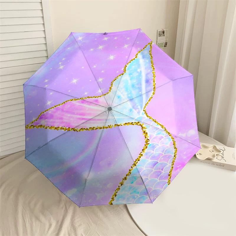 1PC Mermaid Tail Umbrella-8-Rib Reinforced Portable Folding Travel Suitable for All Seasons Outdoor Daily Use-Z0467
1PC Mermaid Tail Umbrella-8-Rib Reinforced Portable Folding Travel Suitable for All Seasons Outdoor Daily Use-Z0467