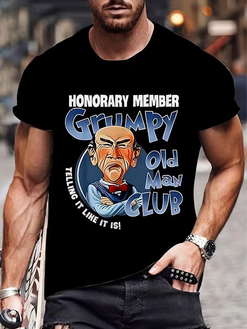 Grumpy Old Guy T-Shirt Men Funny Graphic Cotton Tee Birthday Retirement Dad Top 5XL різнокольоровий
Grumpy Old Guy T-Shirt Men Funny Graphic Cotton Tee Birthday Retirement Dad Top 5XL різнокольоровий