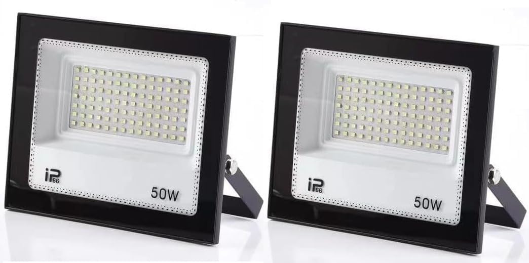 Value Set of LED Floodlight 50W IP66 Waterproof Work Light 8000LM 800W Equivalent Flood Light Energy Saving High Brightness Grounded Plug PSE
Value Set of LED Floodlight 50W IP66 Waterproof Work Light 8000LM 800W Equivalent Flood Light Energy Saving High Brightness Grounded Plug PSE