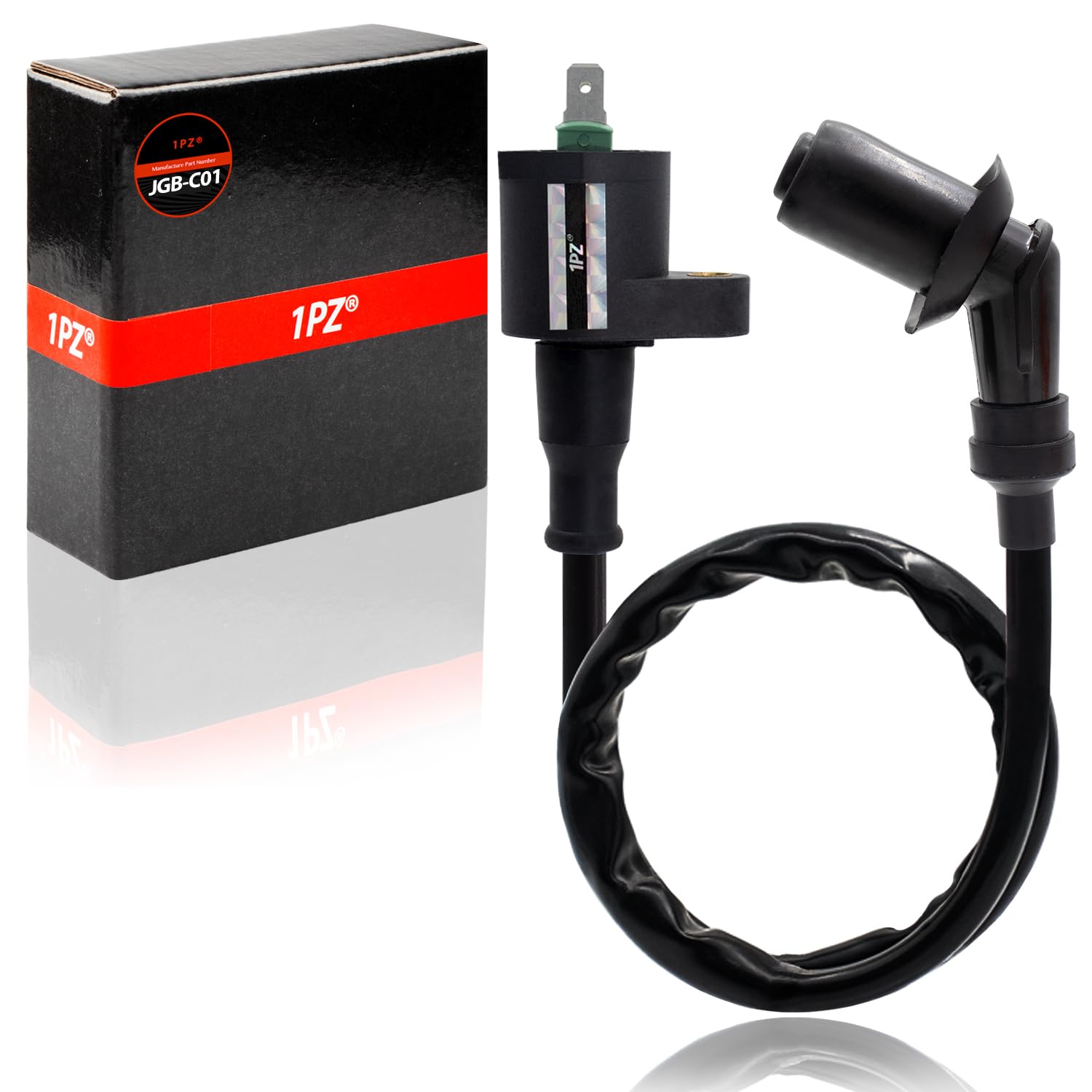 1PZ JGB-C01 Reinforced Ignition Coil Plug Cord Universal Durable Honda Monkey Gorilla Magna 50
1PZ JGB-C01 Reinforced Ignition Coil Plug Cord Universal Durable Honda Monkey Gorilla Magna 50