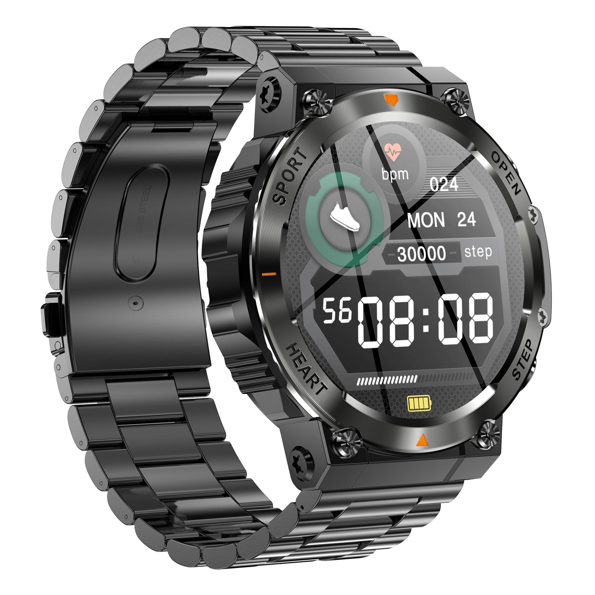 AK61 Steel Band Smart Watch Bluetooth-compatible Calling Fitness Tracker Waterproof 1.39 Inch Health Monitoring Watch A
AK61 Steel Band Smart Watch Bluetooth-compatible Calling Fitness Tracker Waterproof 1.39 Inch Health Monitoring Watch A