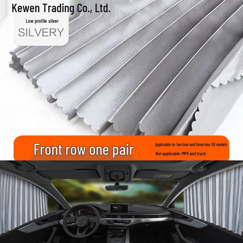 Universal Magnetic Car Side Window Sunshade Curtains for Heat Insulation and Sun Protection
Universal Magnetic Car Side Window Sunshade Curtains for Heat Insulation and Sun Protection
