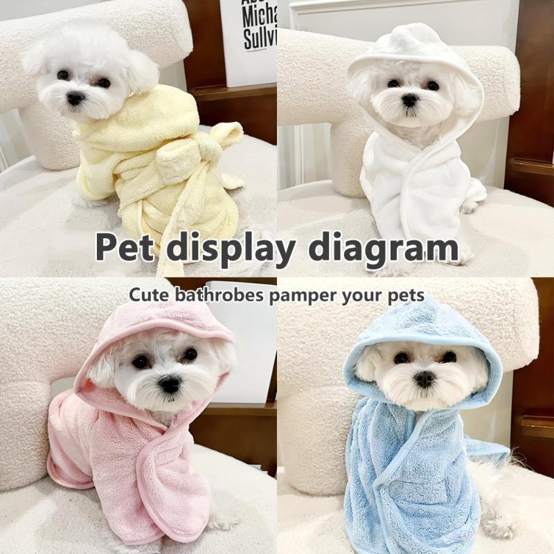 Super Absorbent Pet Bathrobe Soft Quick Drying Drying Towel with Bowknot for Small Dogs and Cats S жёлтый
Super Absorbent Pet Bathrobe Soft Quick Drying Drying Towel with Bowknot for Small Dogs and Cats S жёлтый