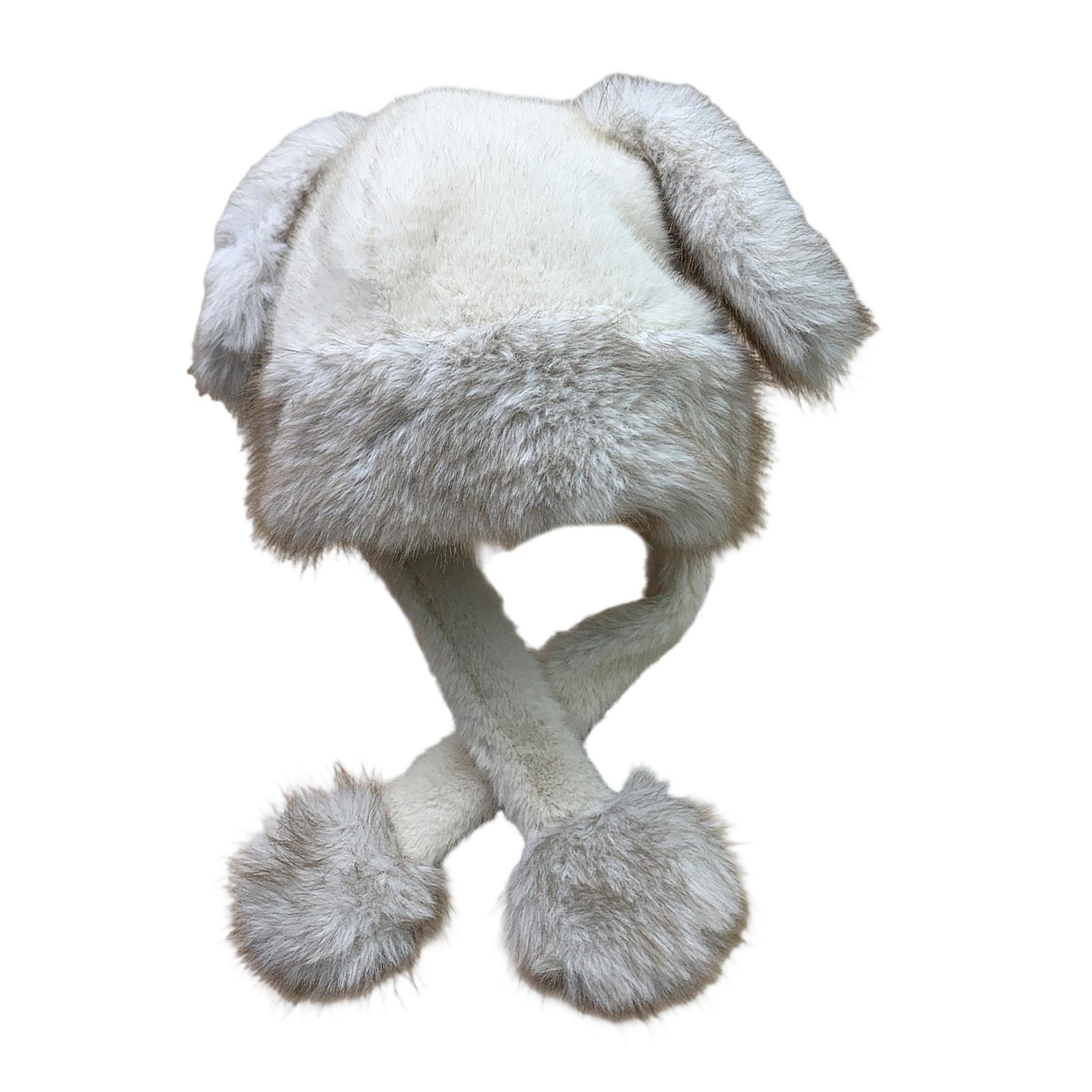 Furry Plush Trapper Hat Winter Warm Hat With Animal Ear Thick Earflaps Hat For Adult And Teens Outdoor Hiking Cycling 7
Furry Plush Trapper Hat Winter Warm Hat With Animal Ear Thick Earflaps Hat For Adult And Teens Outdoor Hiking Cycling 7