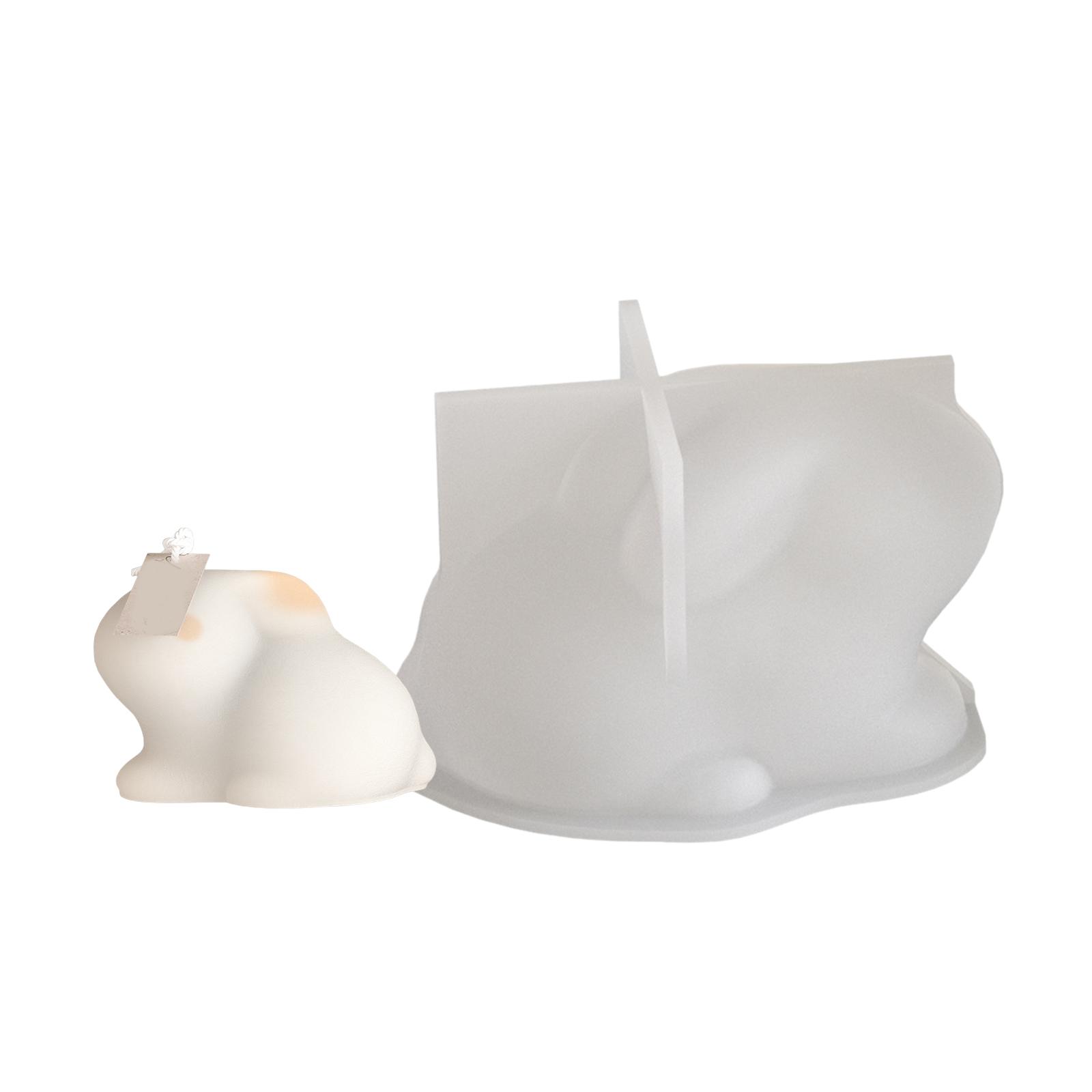 Rabbit Shaped Candle Gypsum Mold Practical Aromatherapies Silicone Molds Desktops Ornament Mold Home Decoration Molds
Rabbit Shaped Candle Gypsum Mold Practical Aromatherapies Silicone Molds Desktops Ornament Mold Home Decoration Molds
