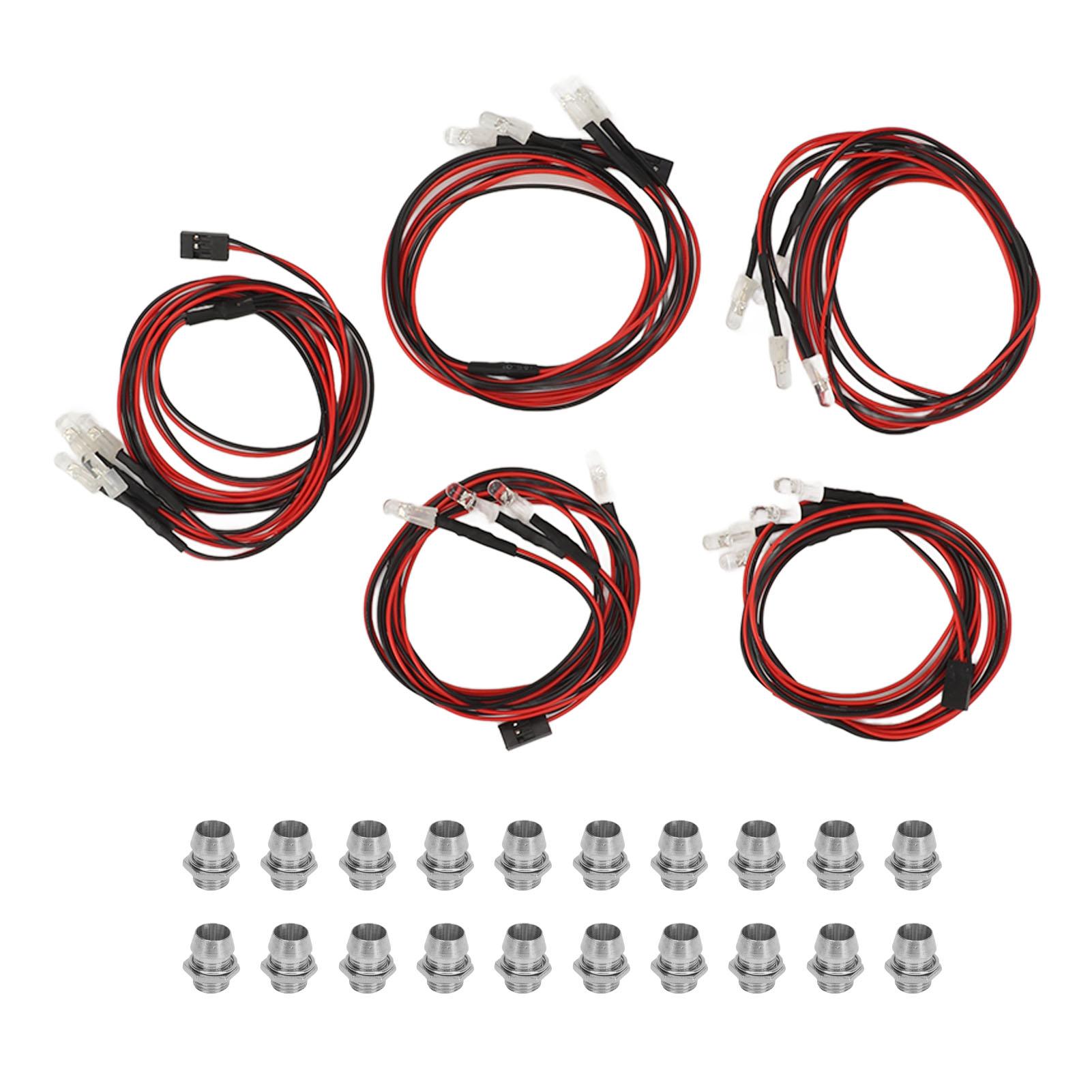 5PCS RC Car Lights 4 LEDs Color Remote Control Car Lamp Universal Model Vehicle Light 5mm Bead
5PCS RC Car Lights 4 LEDs Color Remote Control Car Lamp Universal Model Vehicle Light 5mm Bead