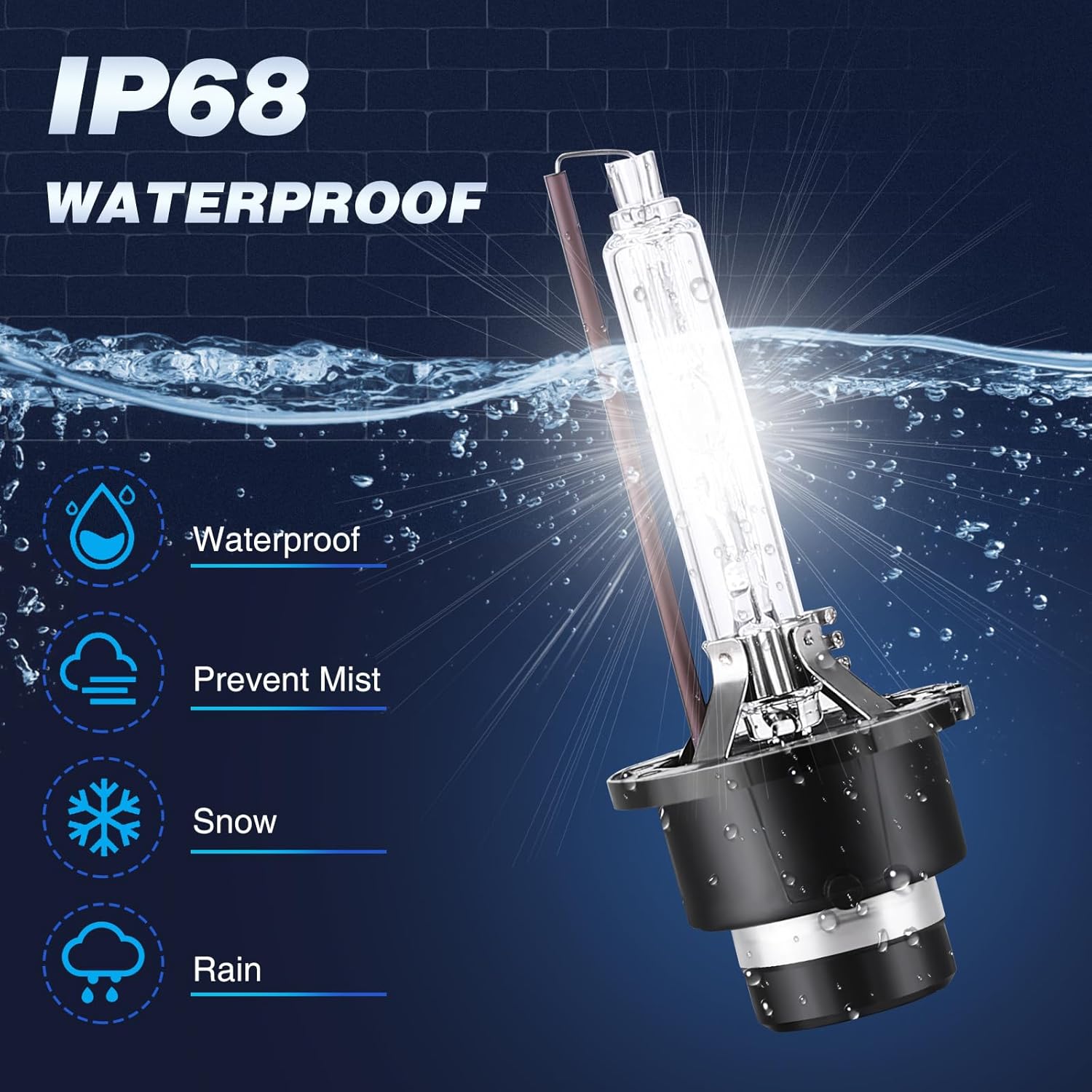 HID Headlight Ballast W/Igniter & D2S Bulb Suitable for Lexus ES300 ES330 GS300 GS400 GS430 IS300 LS430 RX300 RX330 RX350 RX400h SC430 KDLT002
HID Headlight Ballast W/Igniter & D2S Bulb Suitable for Lexus ES300 ES330 GS300 GS400 GS430 IS300 LS430 RX300 RX330 RX350 RX400h SC430 KDLT002