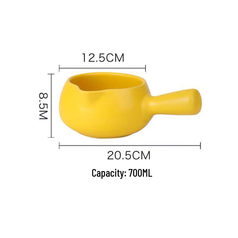 Ceramic Milk Pot: Versatile for Stove & Open Flame Cooking, Perfect for Roasting Pears, Soups, Stews, with Rock Sugar Included
Ceramic Milk Pot: Versatile for Stove & Open Flame Cooking, Perfect for Roasting Pears, Soups, Stews, with Rock Sugar Included