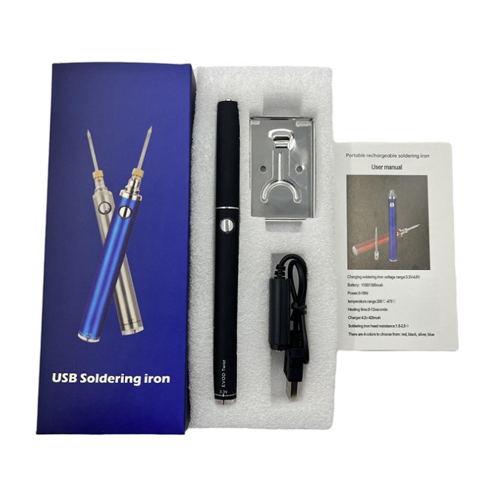 Сварочный инструмент с беспроводной зарядкой, USB-безопасный сварочный инструмент, 5 В, 8 Вт, портативный паяльный инструмент