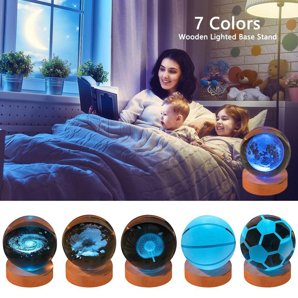 Ball Moon Projectors Lamp Starry Lamp Crystsal Ball Night Light LED Night Light Solar System
Ball Moon Projectors Lamp Starry Lamp Crystsal Ball Night Light LED Night Light Solar System