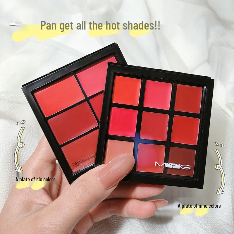 Six-Color Makeup Palette: Lipstick, Contouring Cream, Concealer for Acne, Scars, Dark Circles, Redness & Highlighter.
Six-Color Makeup Palette: Lipstick, Contouring Cream, Concealer for Acne, Scars, Dark Circles, Redness & Highlighter.
