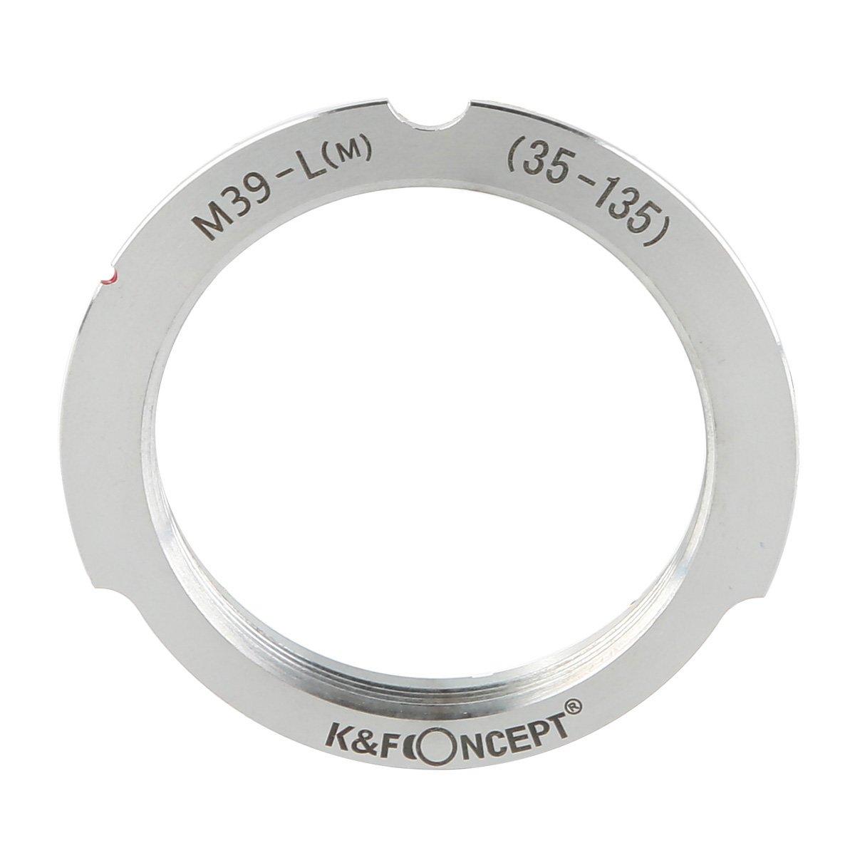 Concept Lens Mount Adapter L39 Mount Lens to Leica M Mount K&F KF-LM-35135 (Leica Conversion)
Concept Lens Mount Adapter L39 Mount Lens to Leica M Mount K&F KF-LM-35135 (Leica Conversion)