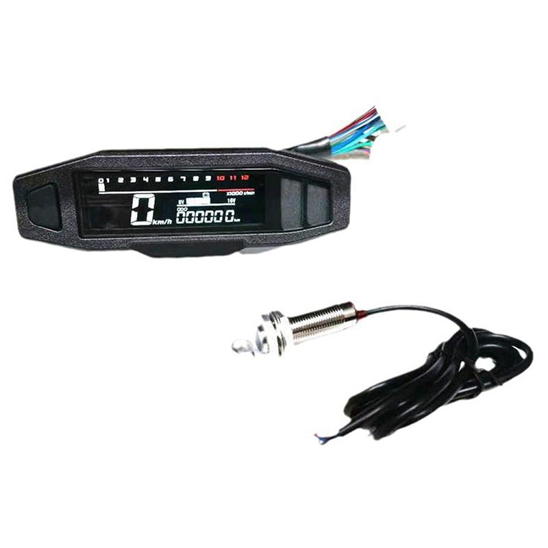 Universal Motorcycle Speedometer Digital Speed Meter Tachometer Dashboard Instrument Panel Meter Lcd Display Bracket
Universal Motorcycle Speedometer Digital Speed Meter Tachometer Dashboard Instrument Panel Meter Lcd Display Bracket