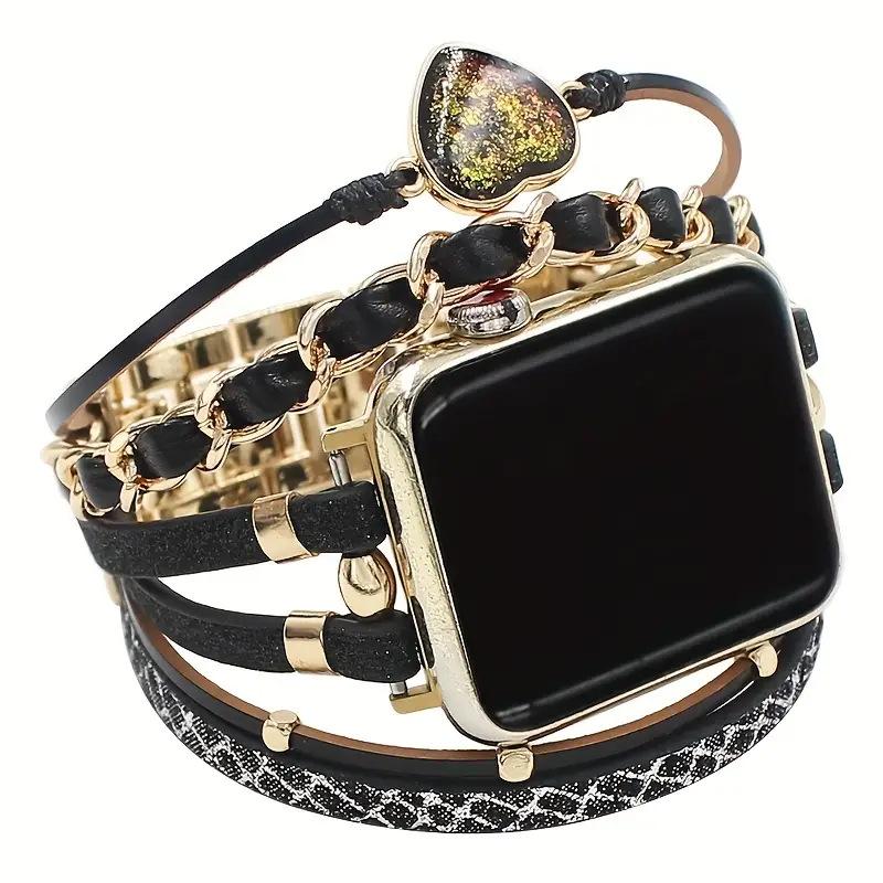 Love metal leather bracelet link For Apple Watch band Series S10/8/7/6/3/4/5/9 40mm 41mm 38mm 42mm 44mm 45mm 46mm Strap 38mm40mm41mm 42mmS10 чёрный
Love metal leather bracelet link For Apple Watch band Series S10/8/7/6/3/4/5/9 40mm 41mm 38mm 42mm 44mm 45mm 46mm Strap 38mm40mm41mm 42mmS10 чёрный