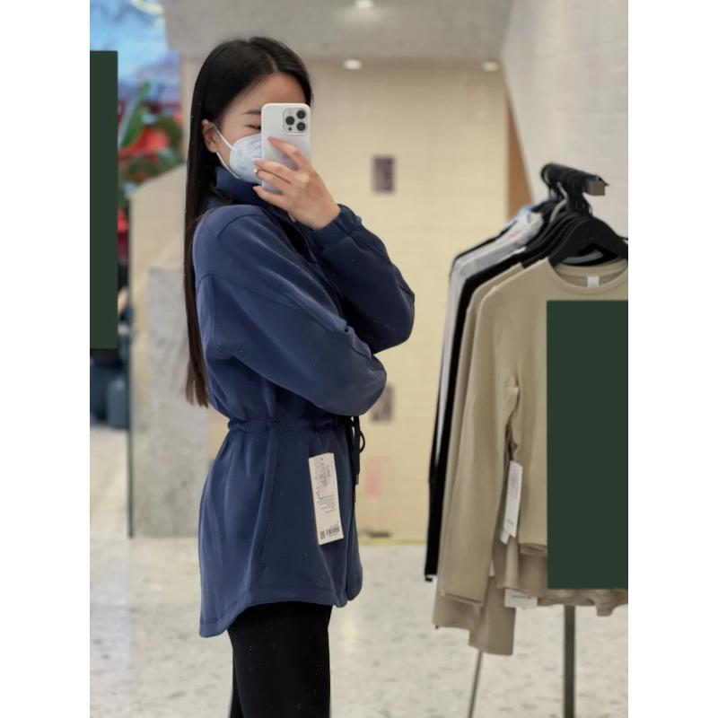 Стойка воротник талия молния повседневная спортивная куртка для йоги женская XXL темно-синий
Стойка воротник талия молния повседневная спортивная куртка для йоги женская XXL темно-синий