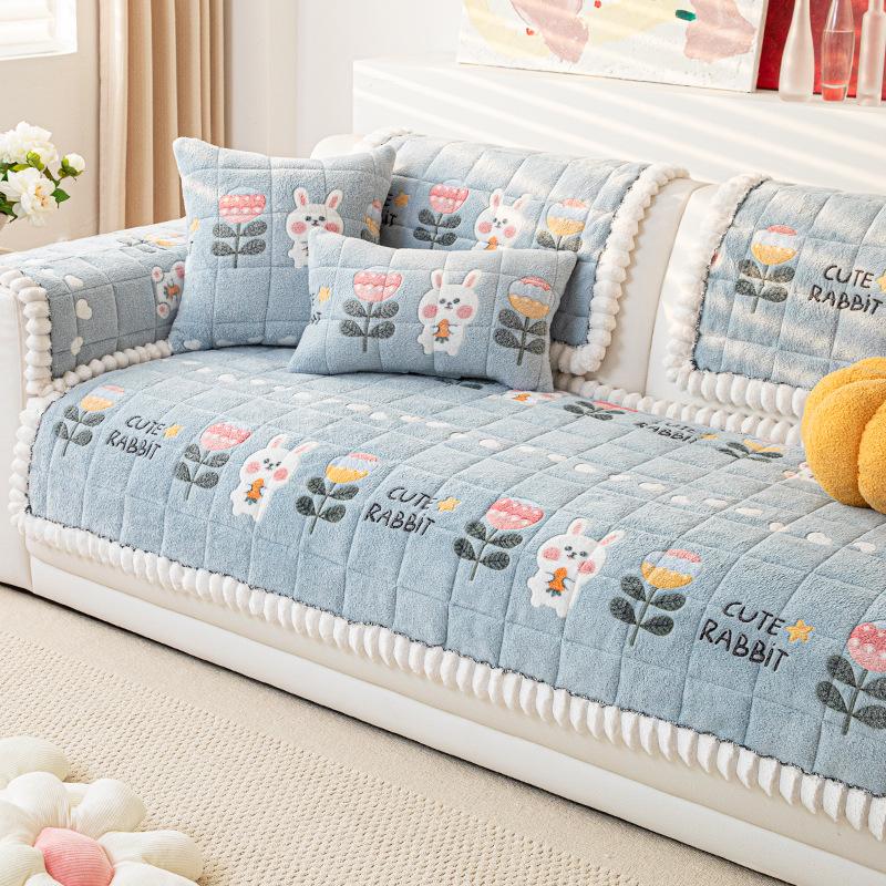 1PC Cute Cartoon Plush Sofa Cover Autumn Winter Warm Sofa Seat Pad Mat Dust-proof Non-Slip L Couch Slipcover for Living Room A 70x70cm 1pc
1PC Cute Cartoon Plush Sofa Cover Autumn Winter Warm Sofa Seat Pad Mat Dust-proof Non-Slip L Couch Slipcover for Living Room A 70x70cm 1pc